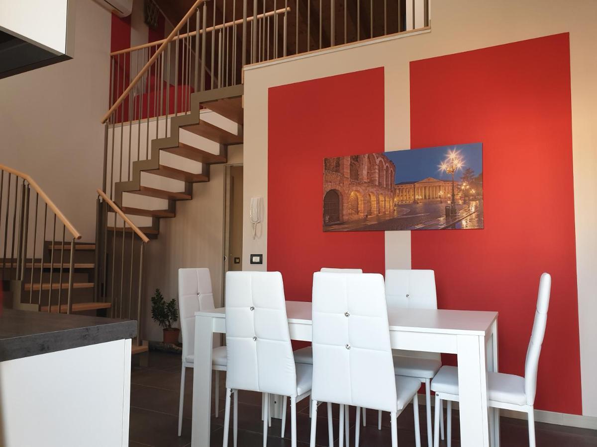 Dimora Rosso San Zeno - Wifi Veloce E Adatto Per Famiglie Verona Exterior foto
