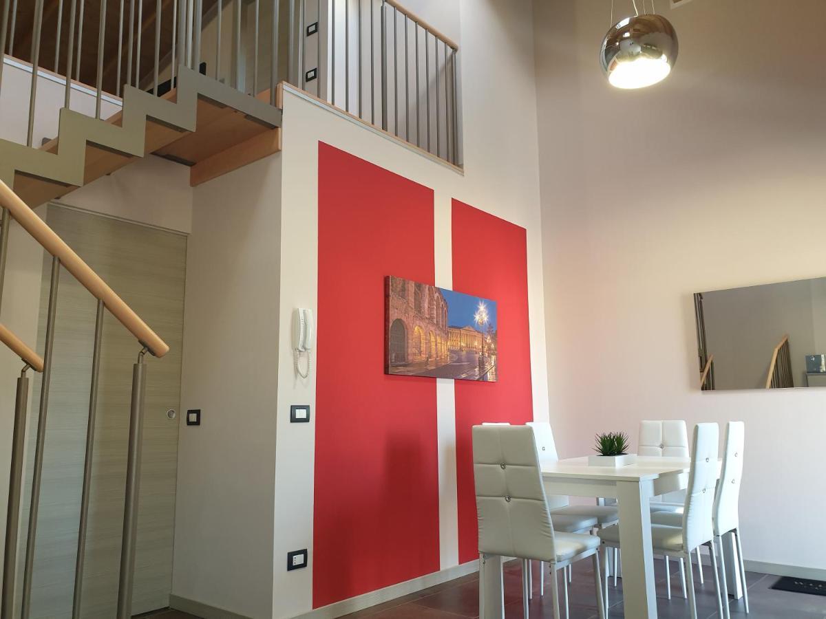 Dimora Rosso San Zeno - Wifi Veloce E Adatto Per Famiglie Verona Exterior foto